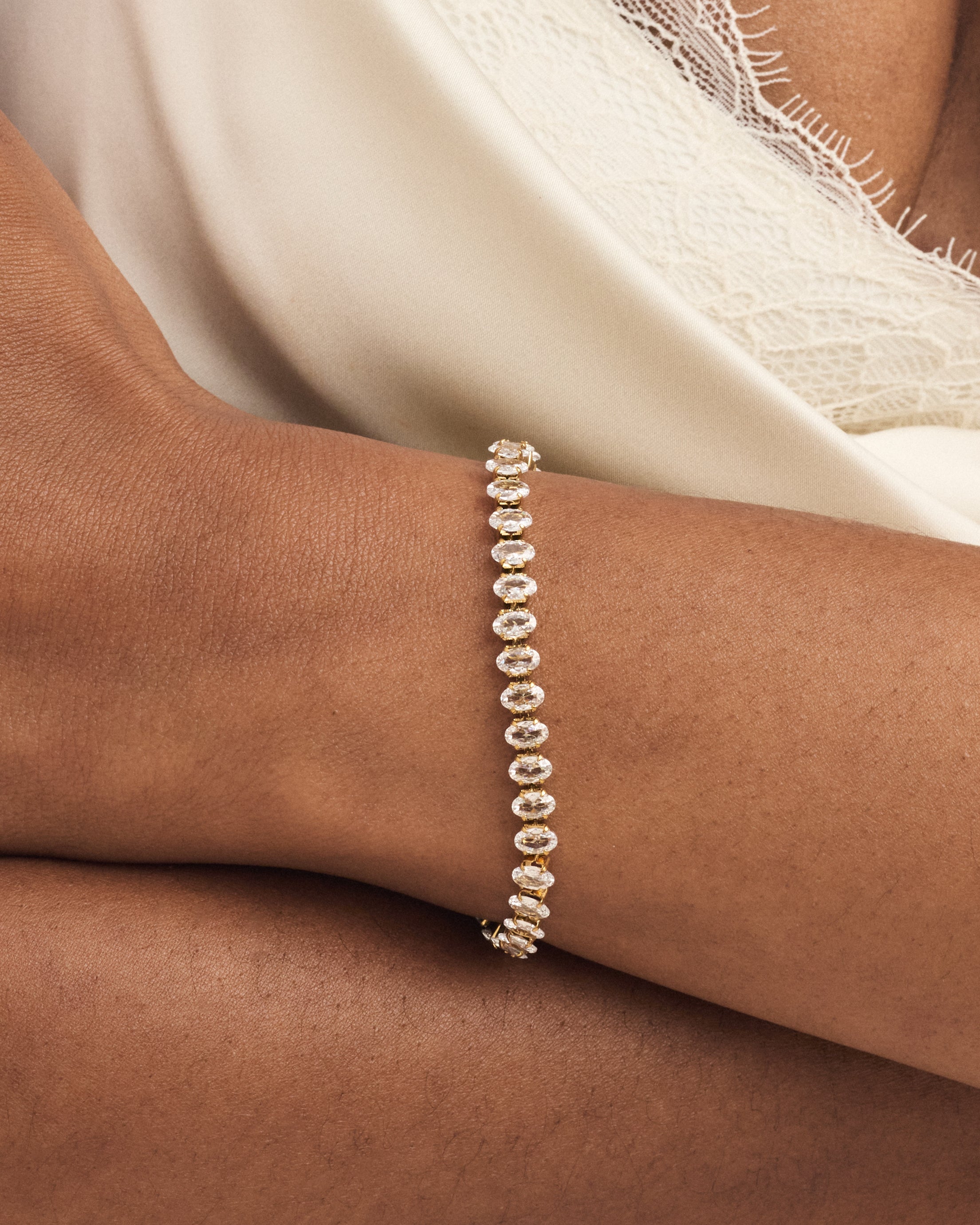 Dahlia Tennis Bracelet