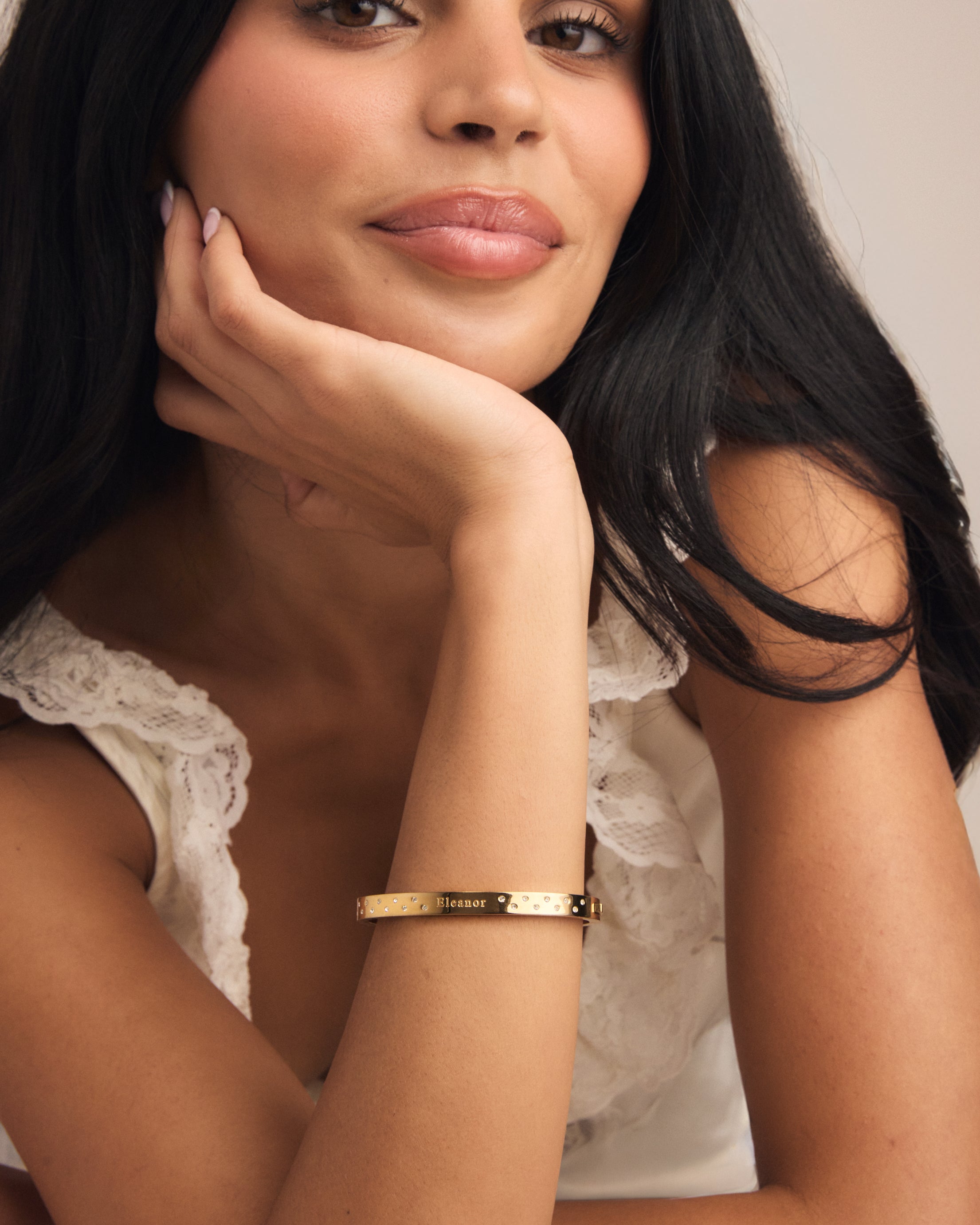 Stella Name Bangle