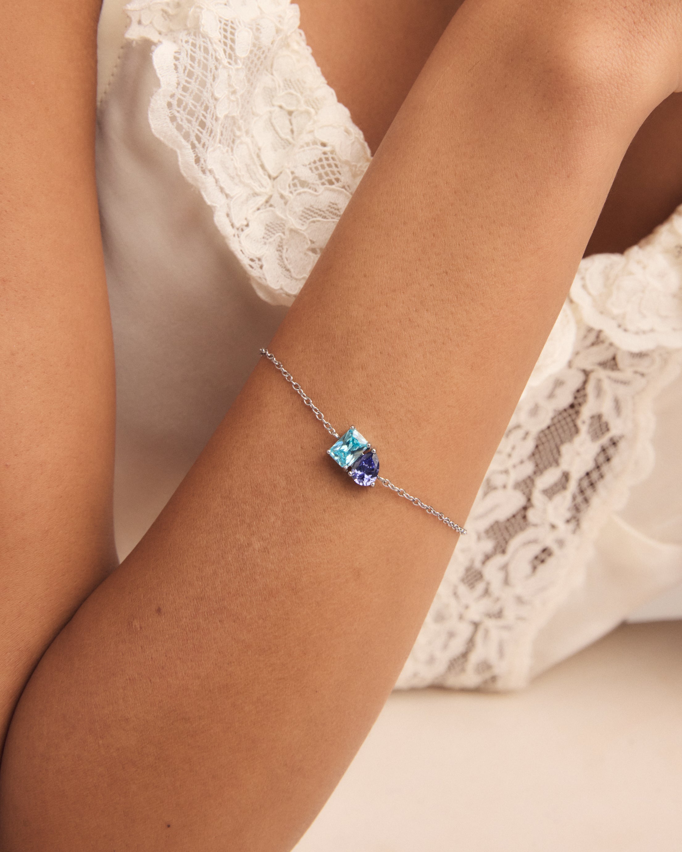 Toi Et Moi Birthstone Bracelet