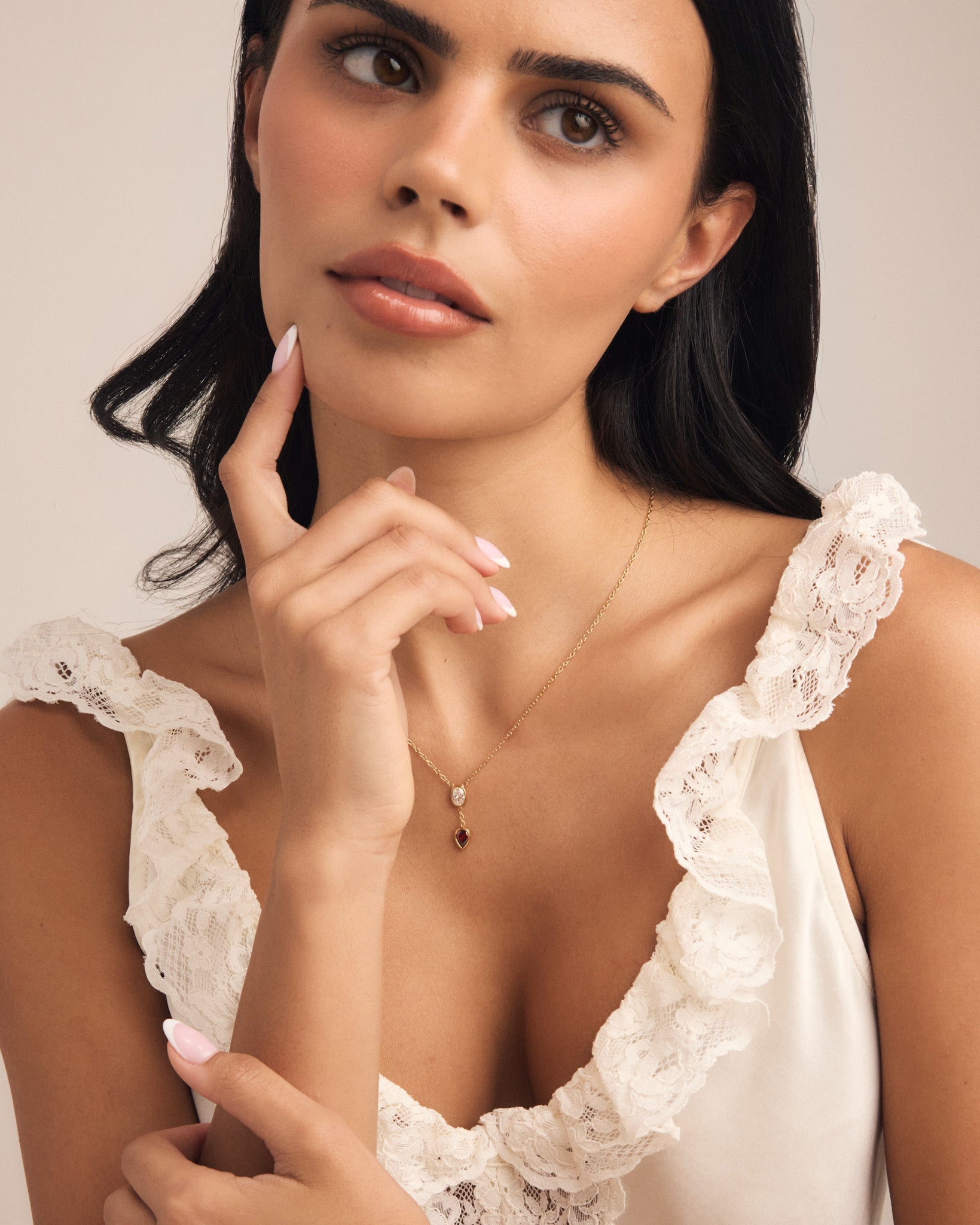Elena Birthstone Necklace