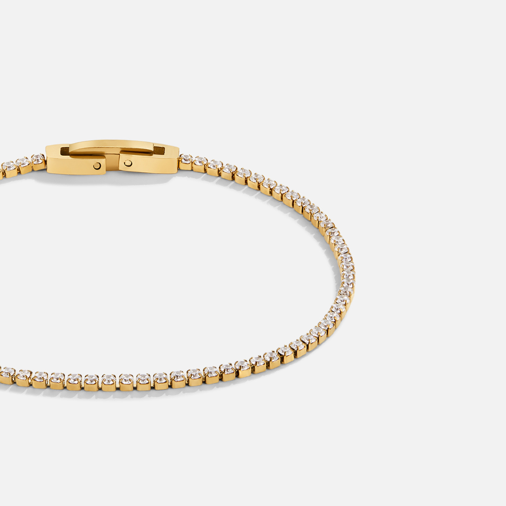 Gold Crystal Bracelet