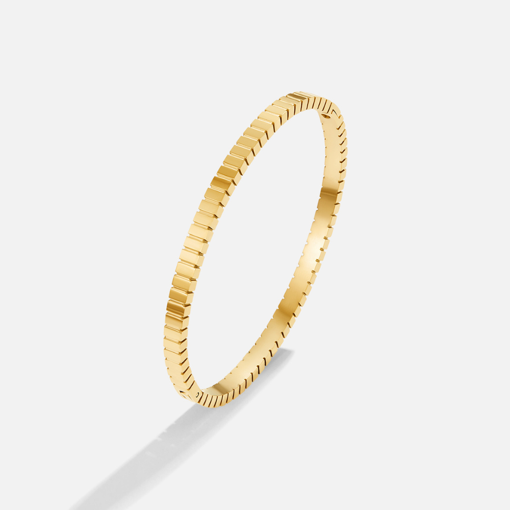 Gold Bracelet with Unique Structure