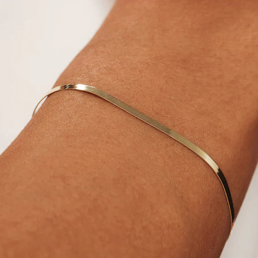 Gold Bracelet Soleil Serpent