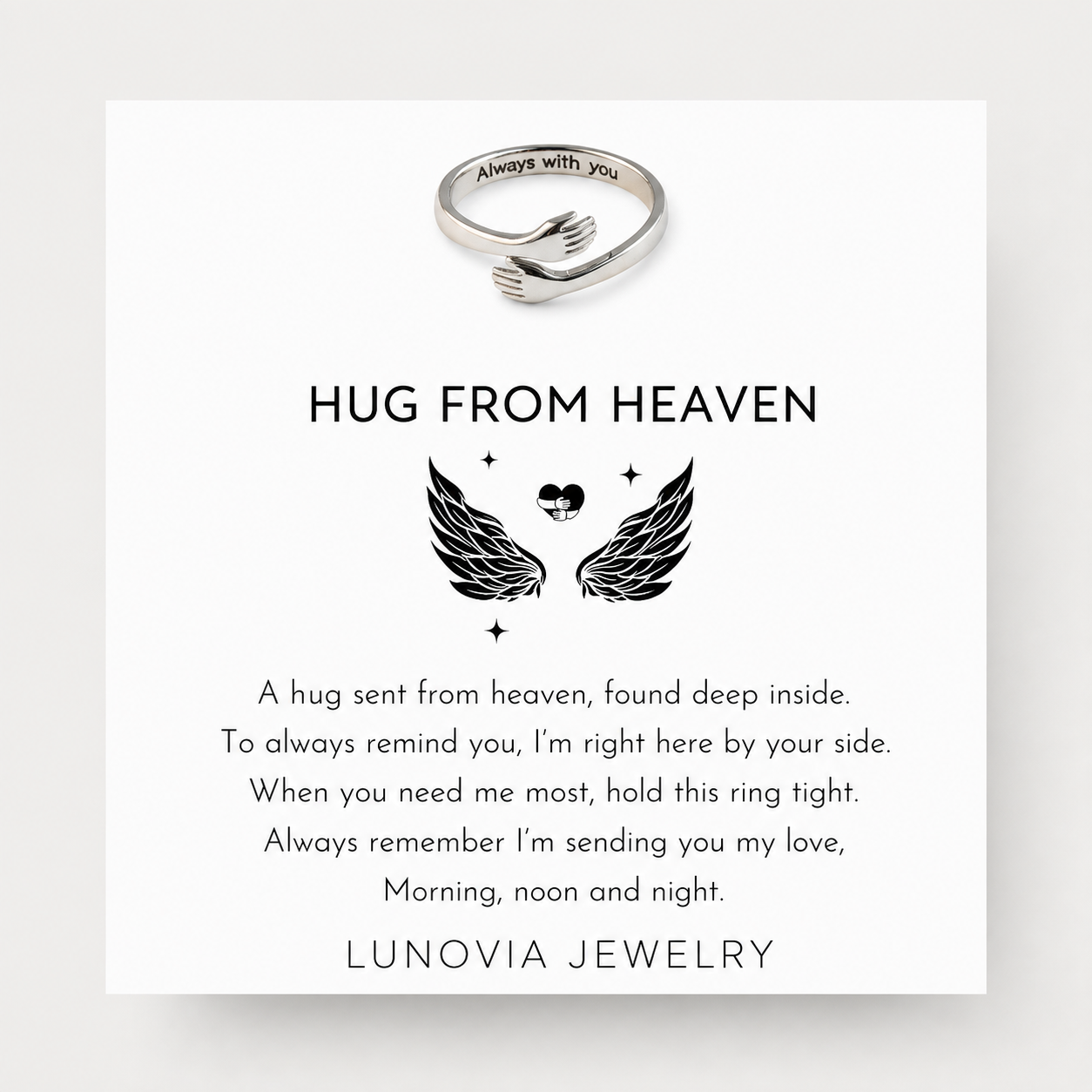 Wrapped in Love - Hug Ring