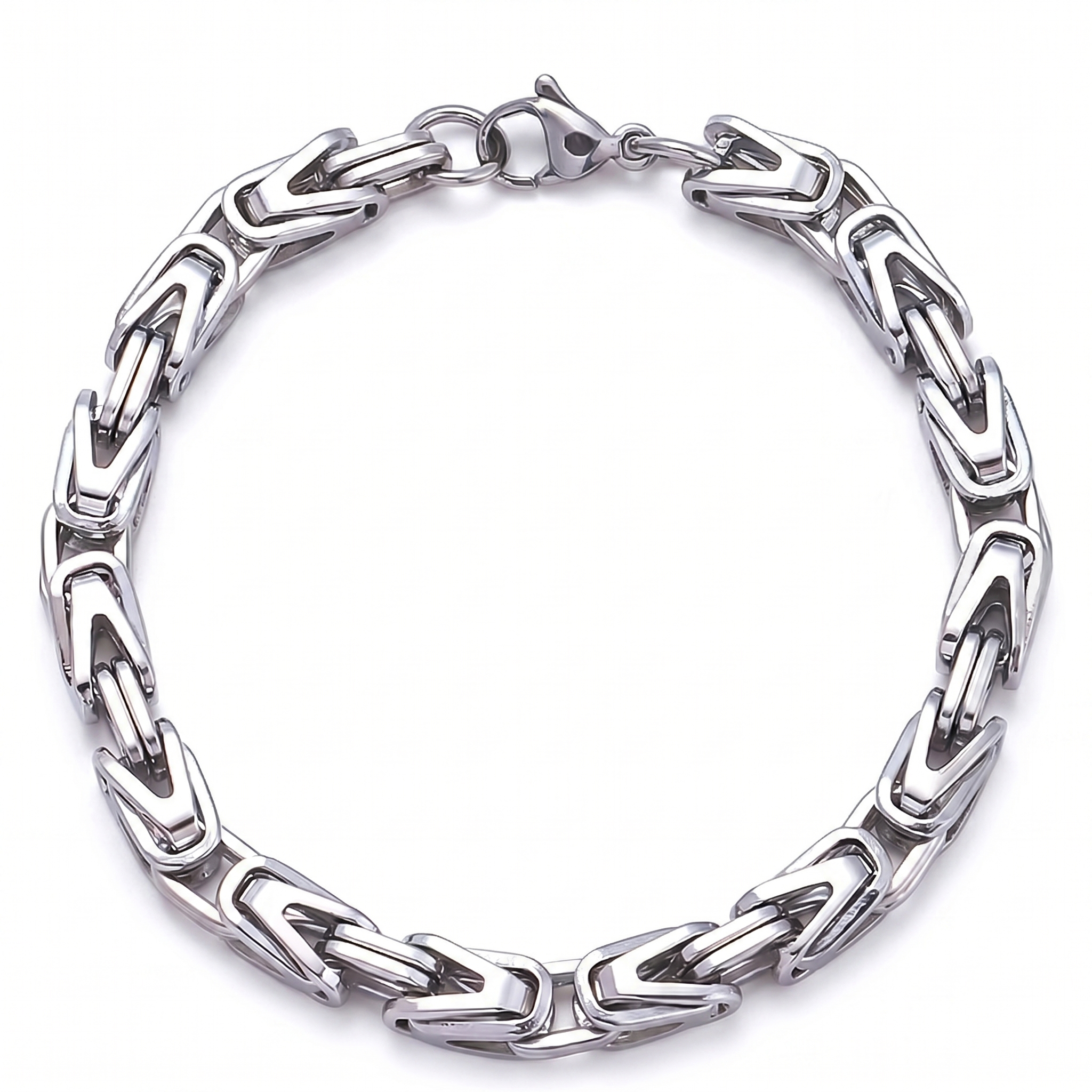 Lucian Crown Link Bracelet | Gold