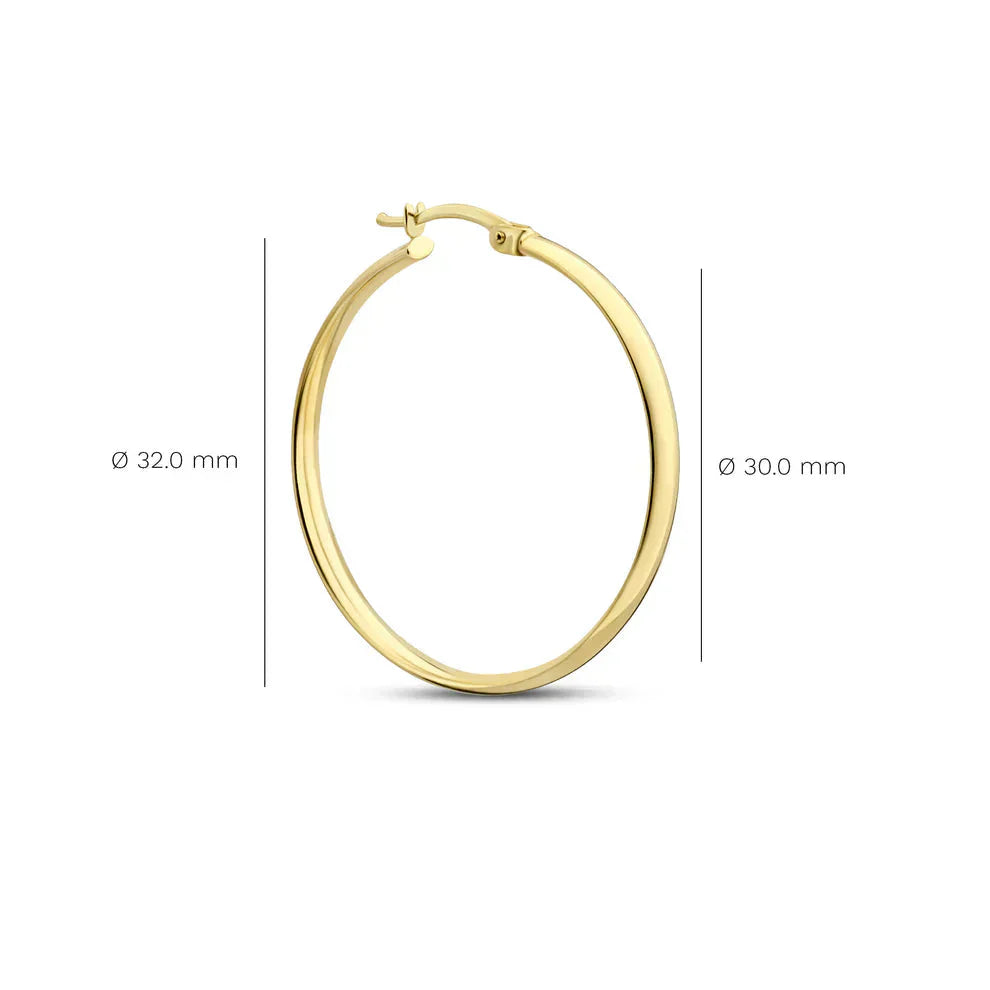 Noa Serane Earrings | Gold