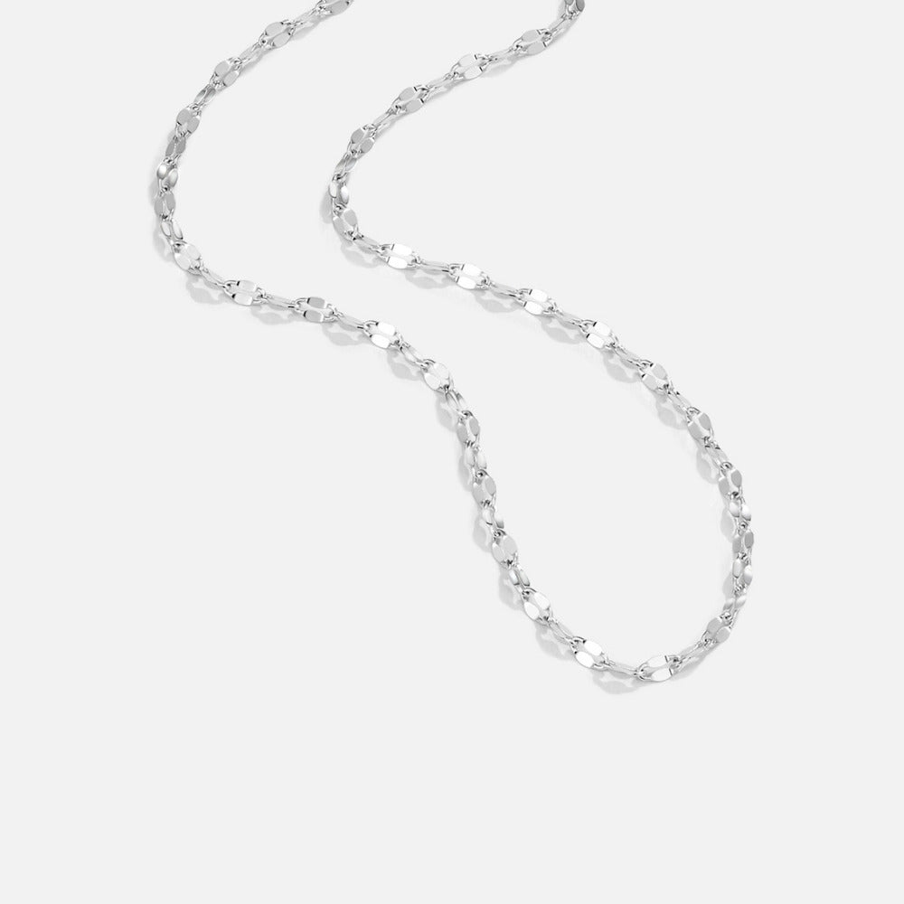 Leila Silver Chain Necklace