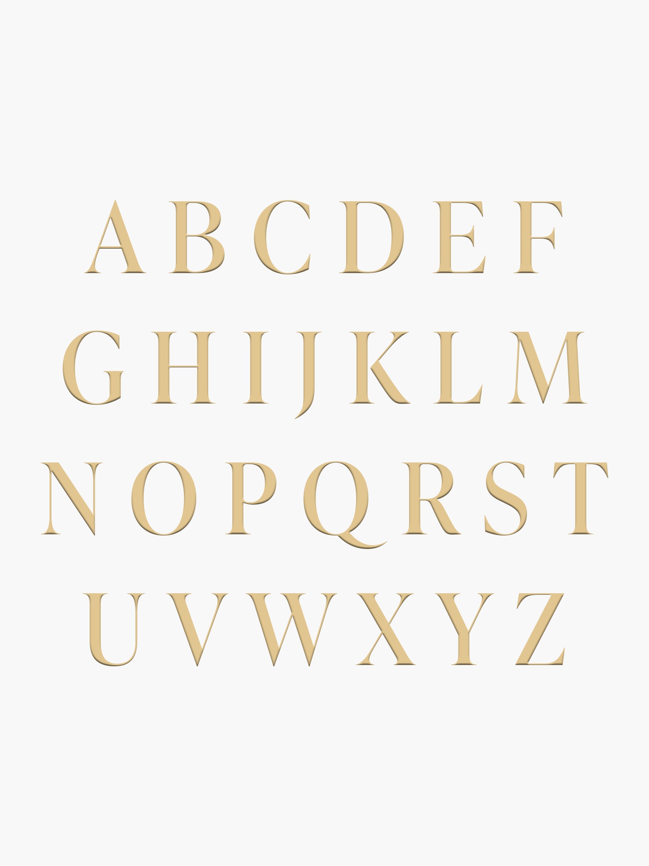 Birthstone Initial Ring