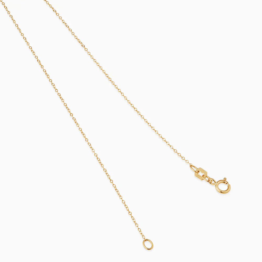Gold Necklace with Zodiac Sign Symbol