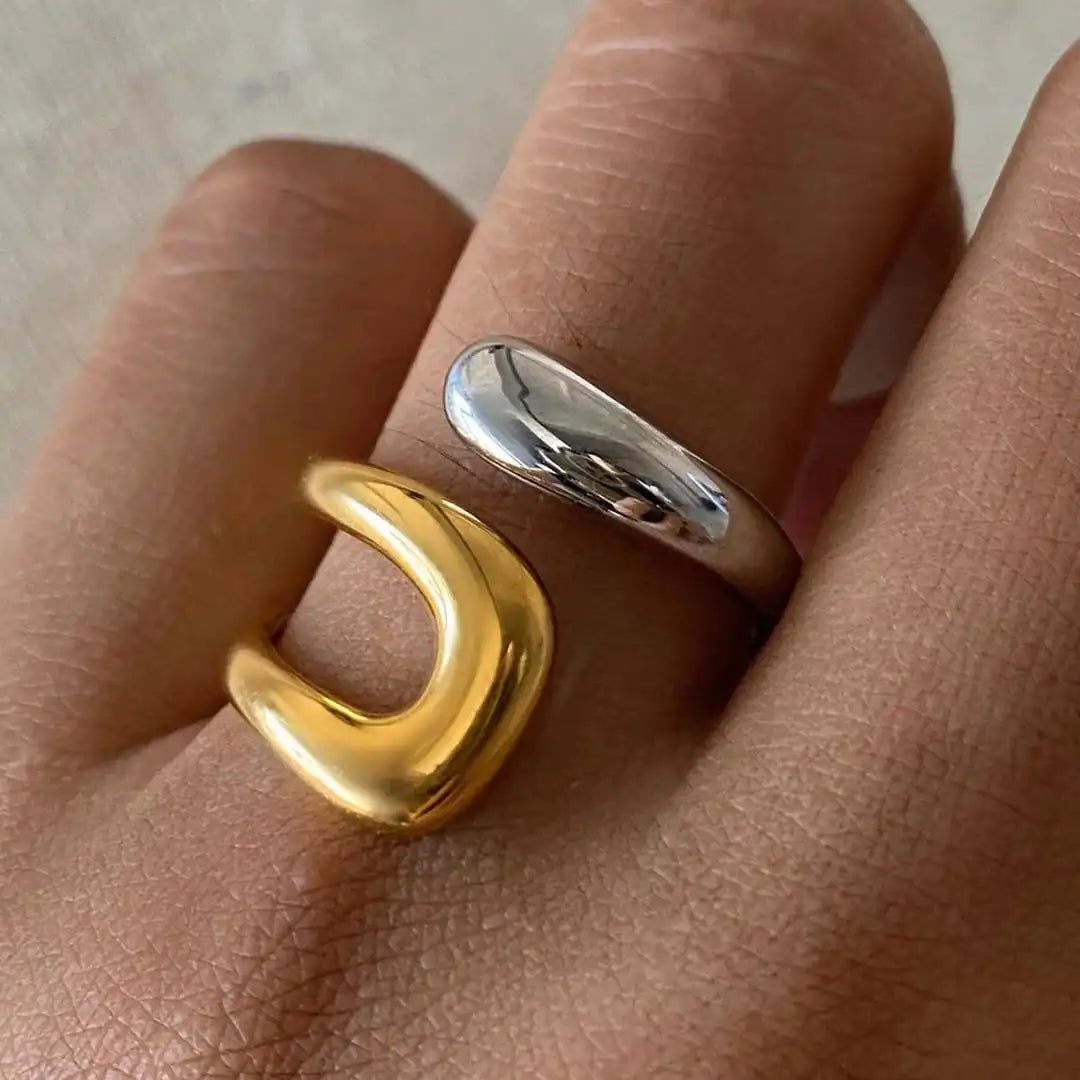 Timeless Gold Open Ring