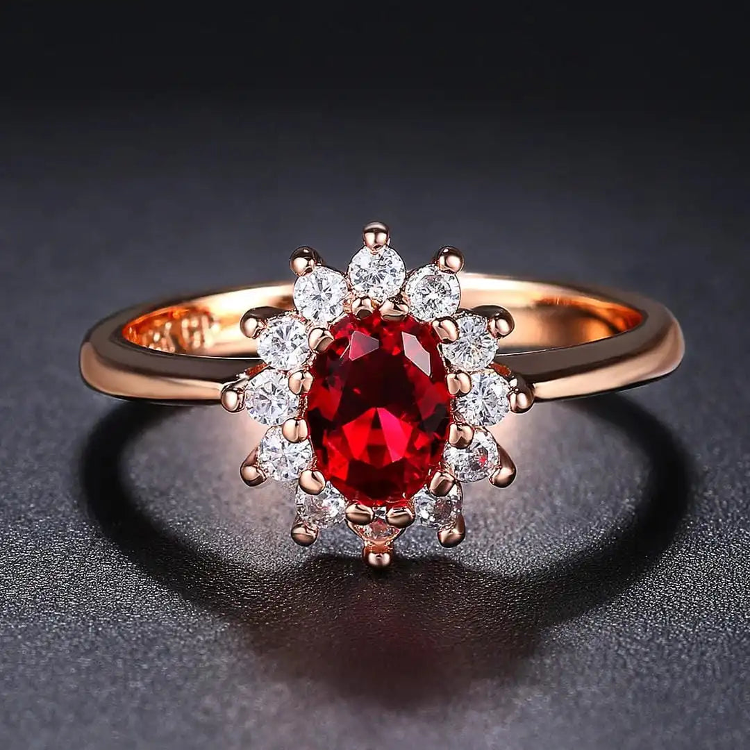 Heirloom Halo Statement Ring
