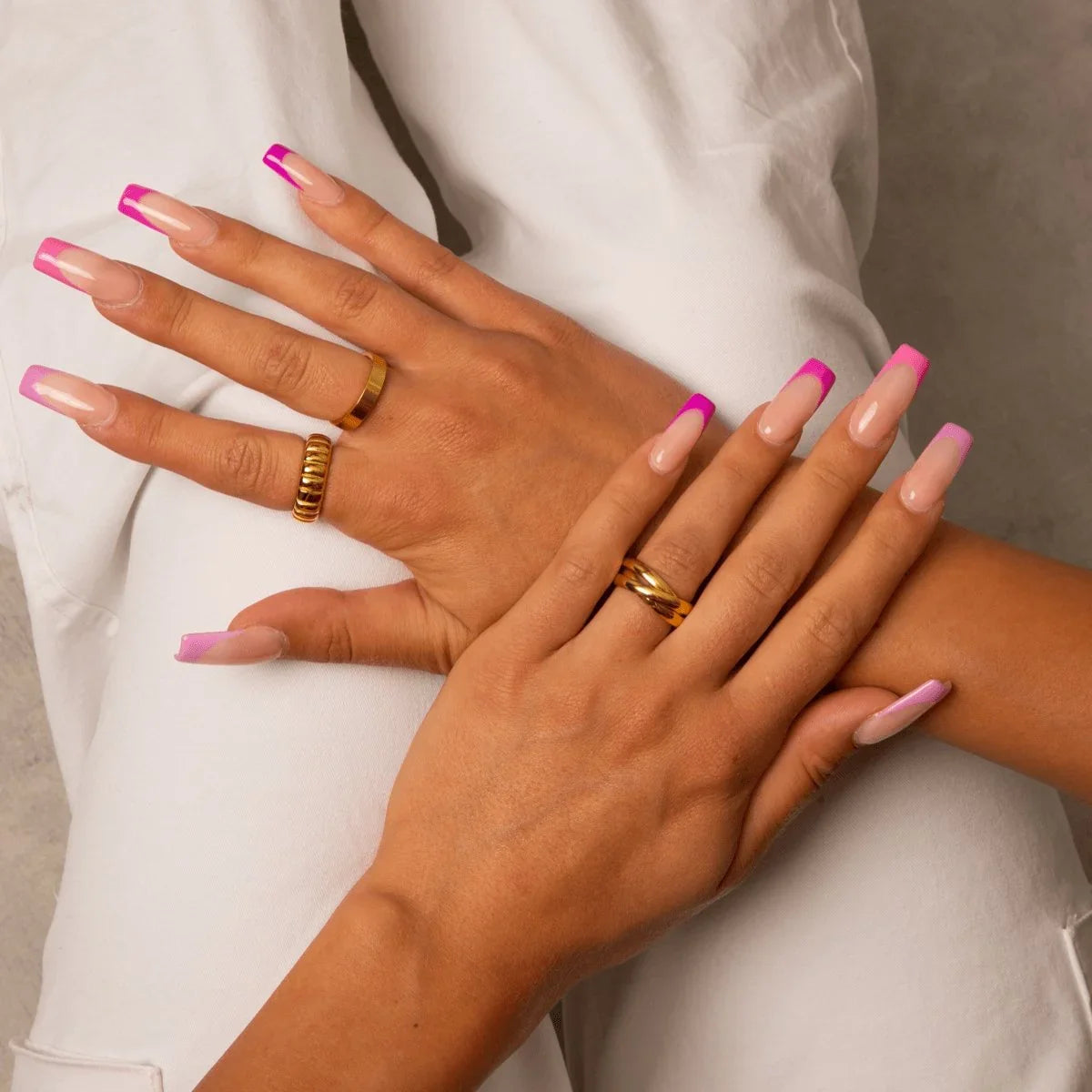 Trinity Ring 18K Gold Plated