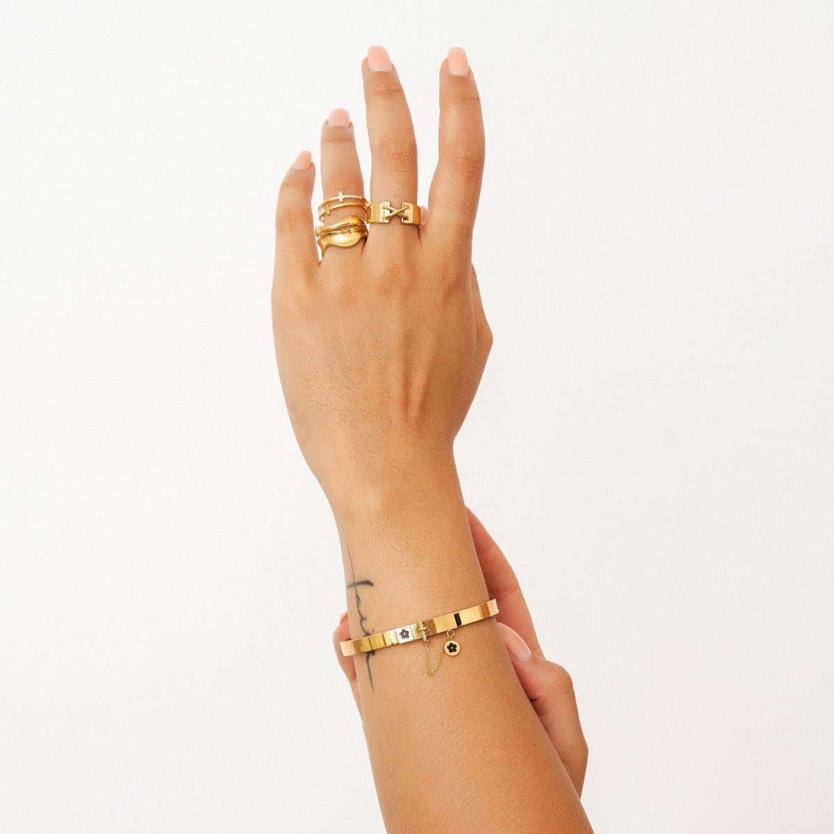 Charm Bracelet 18K Gold Plated