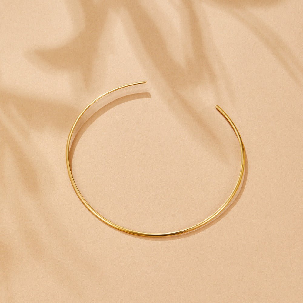 Dainty Gold Collar Necklace