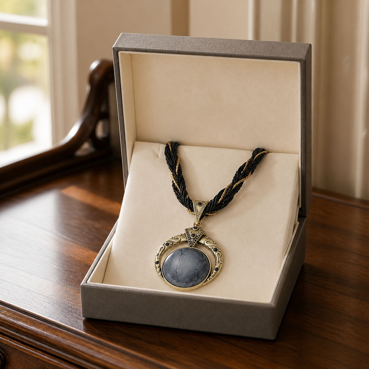 Evelyn™ Vintage Bohemian Pendant Necklace