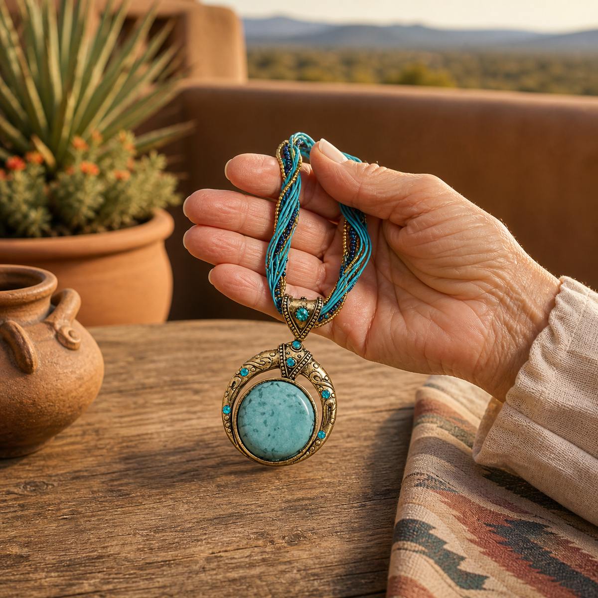 Evelyn™ Vintage Bohemian Pendant Necklace