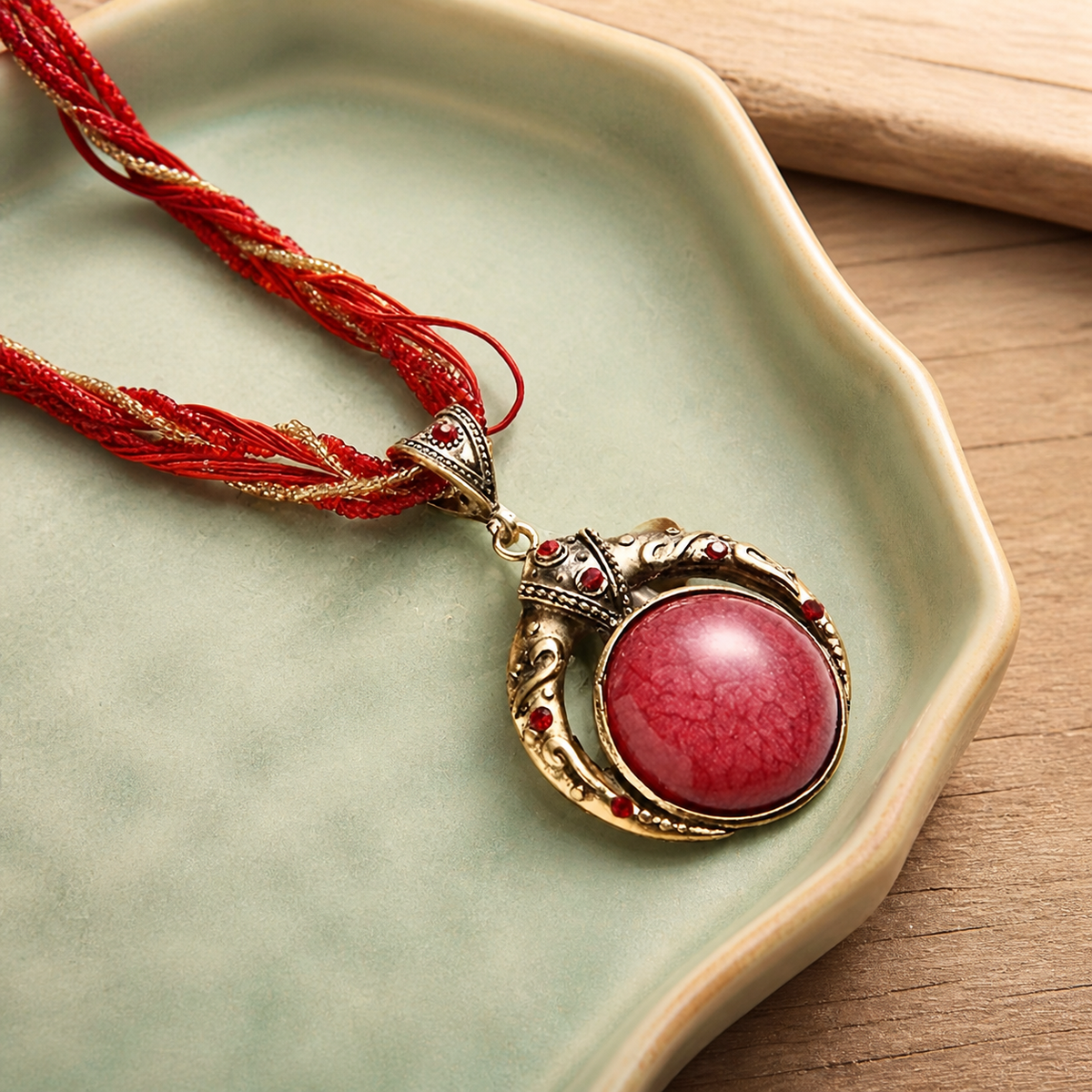 Evelyn™ Vintage Bohemian Pendant Necklace