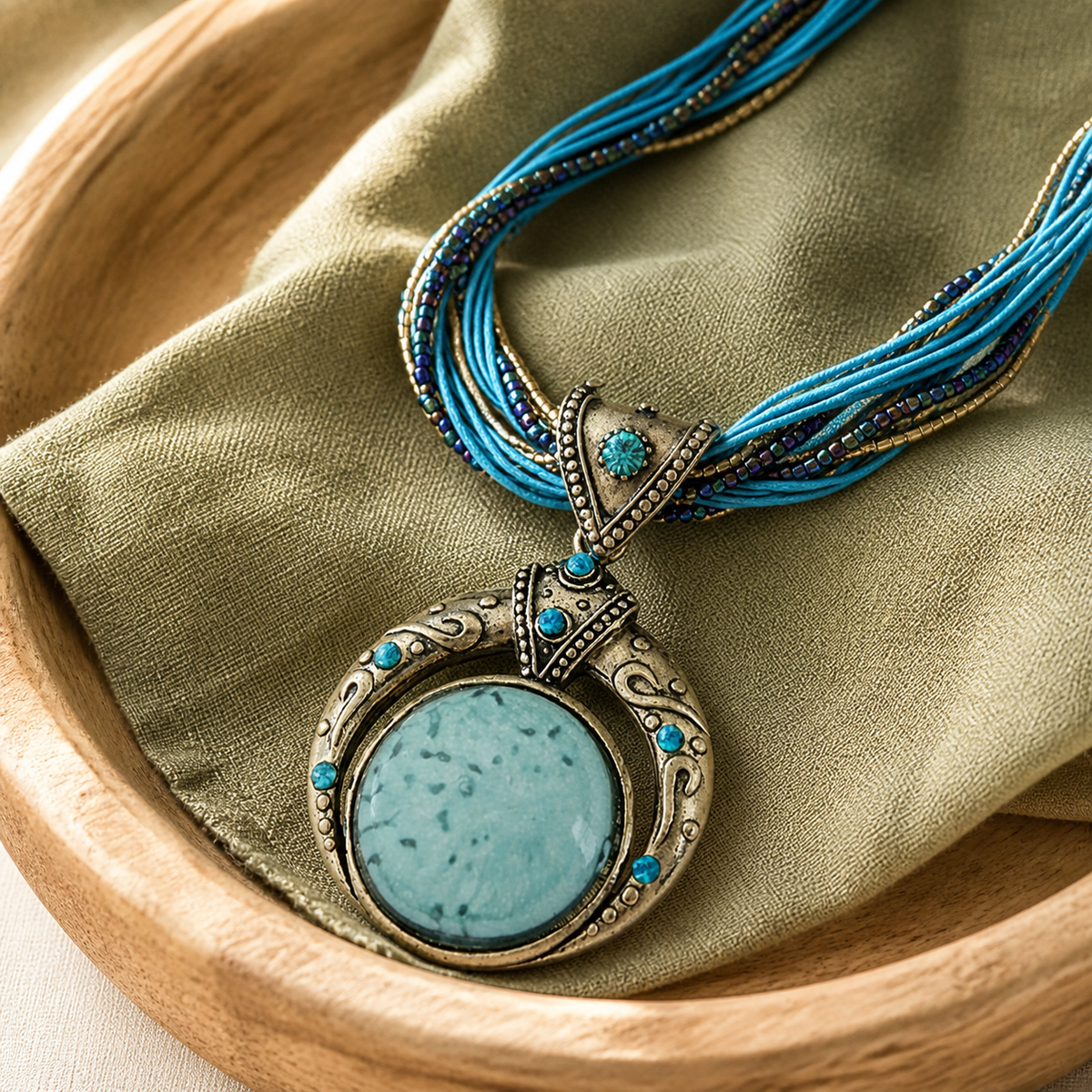 Evelyn™ Vintage Bohemian Pendant Necklace