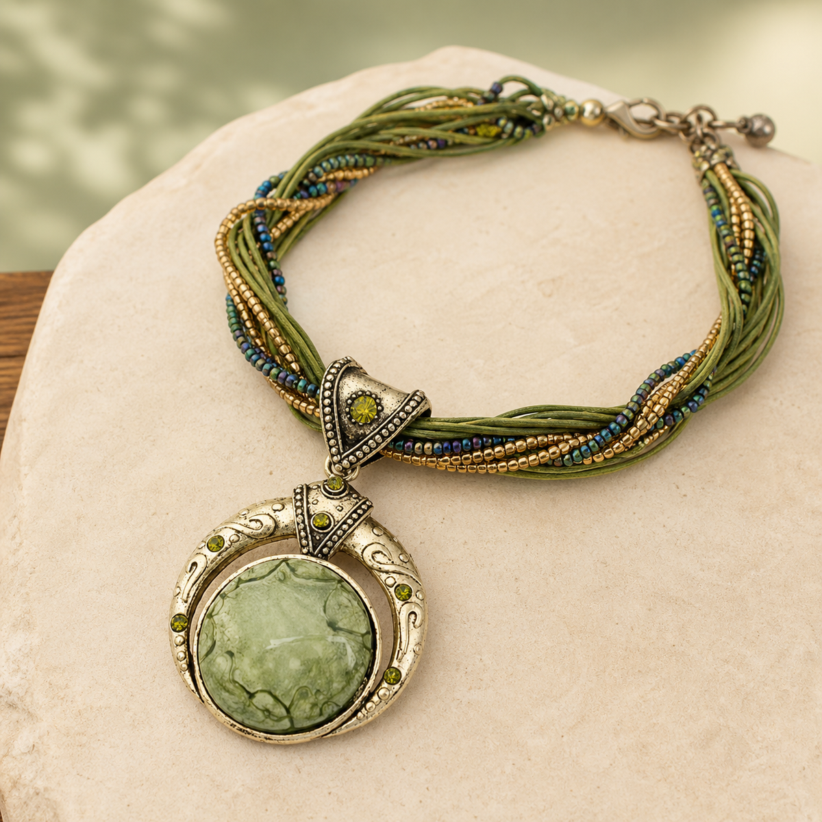 Evelyn™ Vintage Bohemian Pendant Necklace