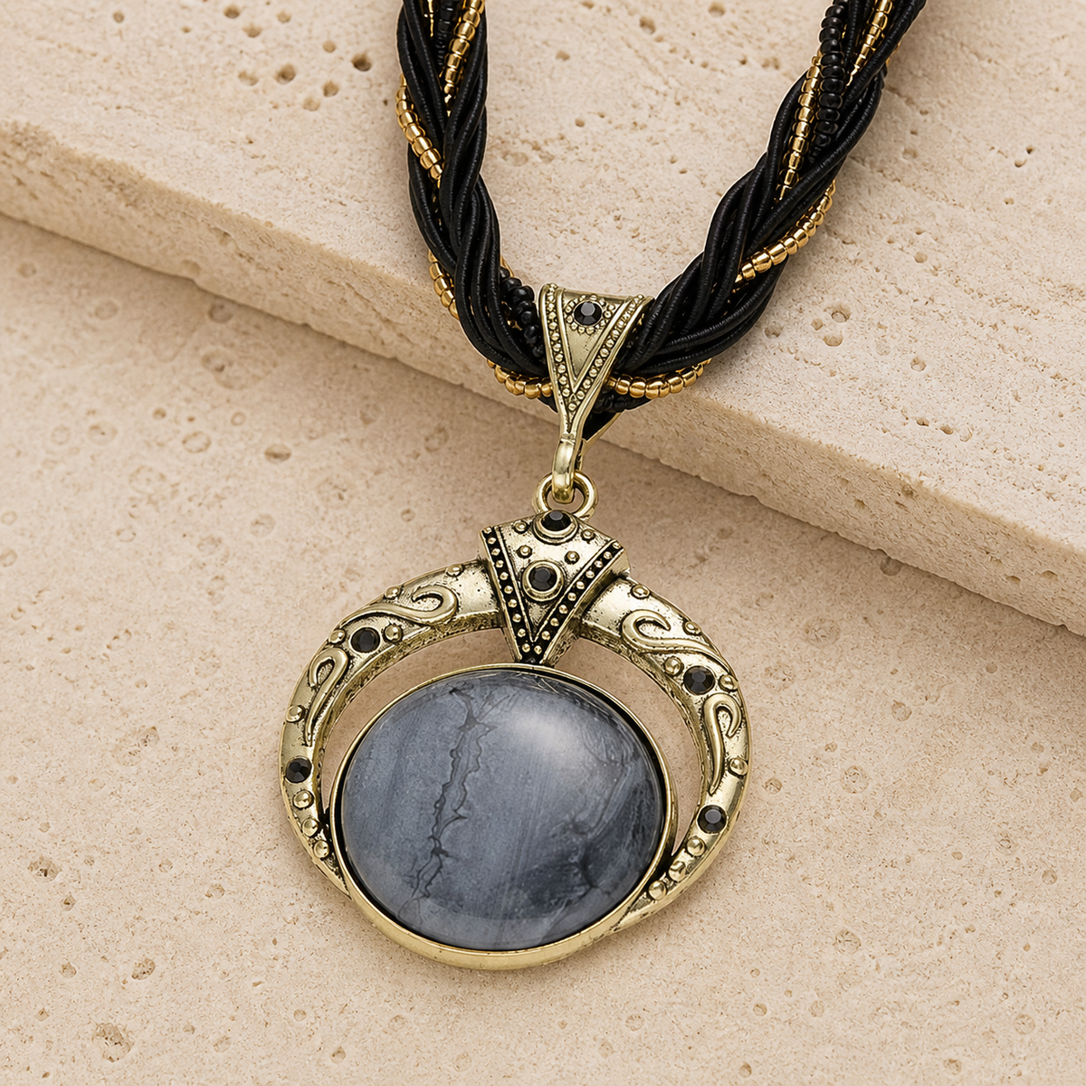 Evelyn™ Vintage Bohemian Pendant Necklace