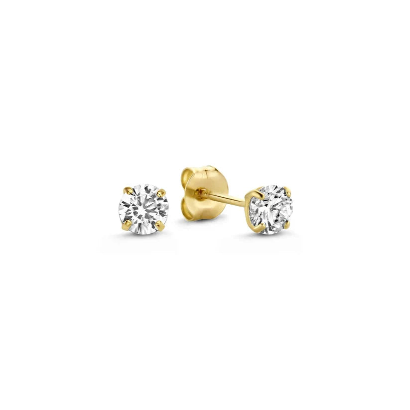 Dara Brillane Gold Earrings - Set
