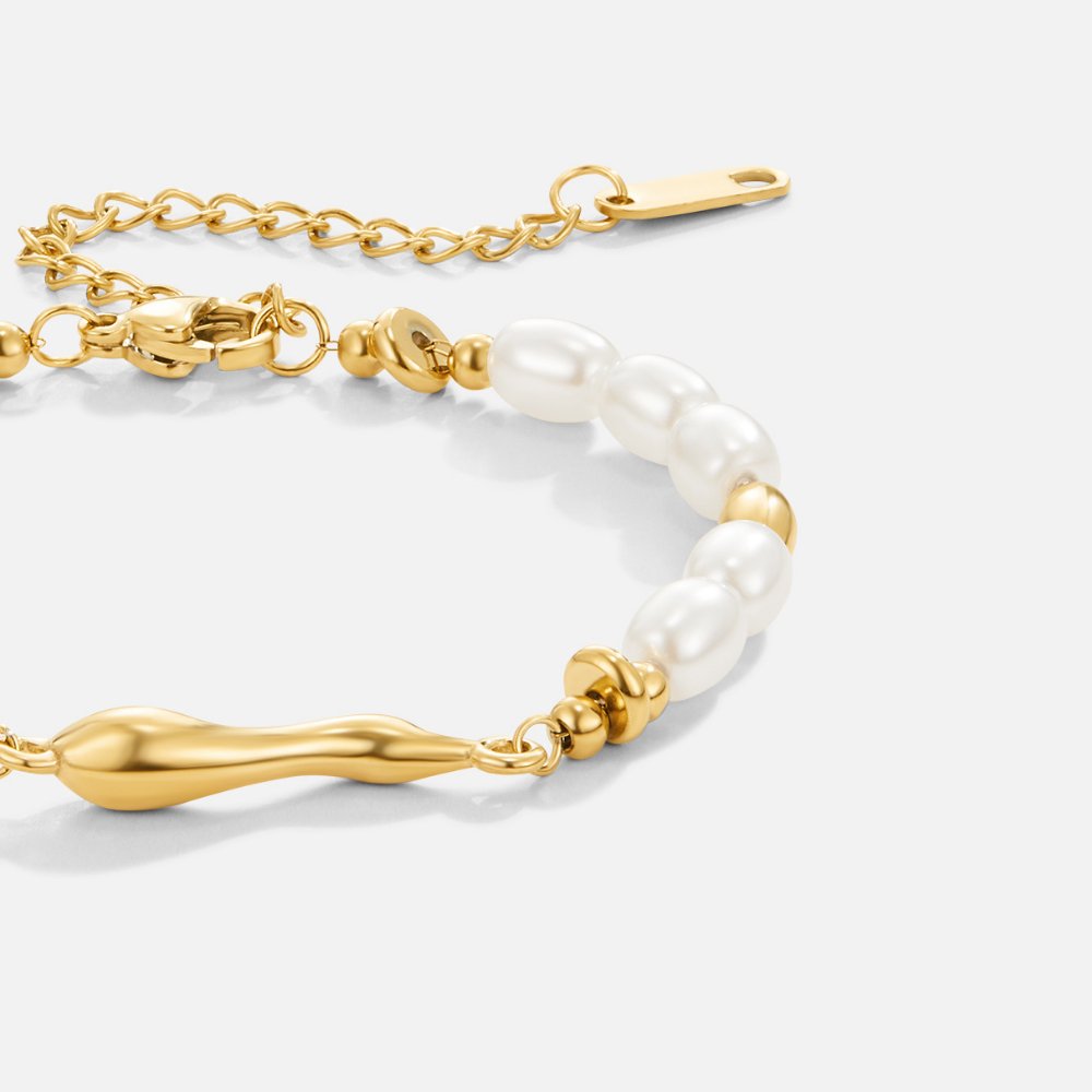 Bracelet with Freshwater Pearls