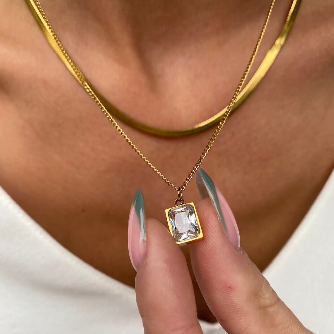 Paris Necklace Set 18K Gold Plated