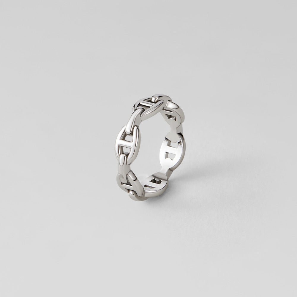 Raya Silver Chain Band Ring