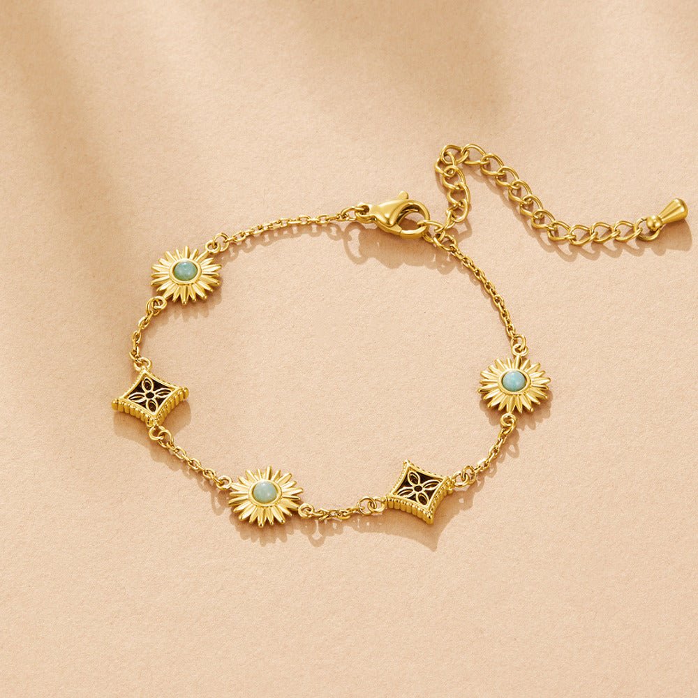 'Sunkissed' Turquoise Bracelet