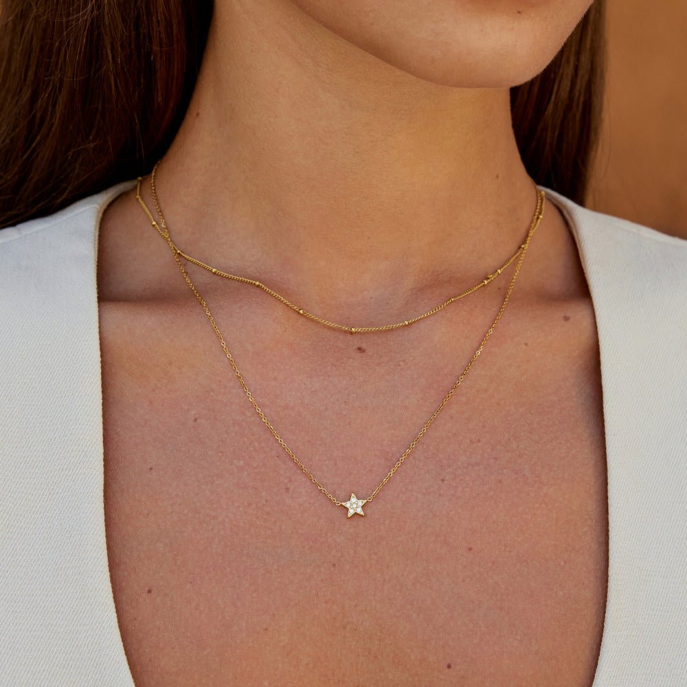 Tiny 'Shooting Star' Necklace