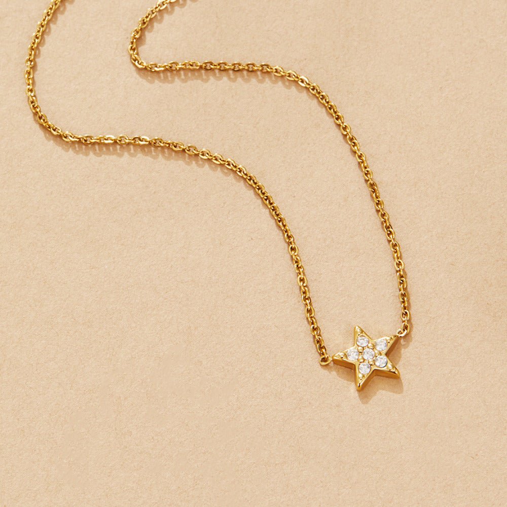 Tiny 'Shooting Star' Necklace