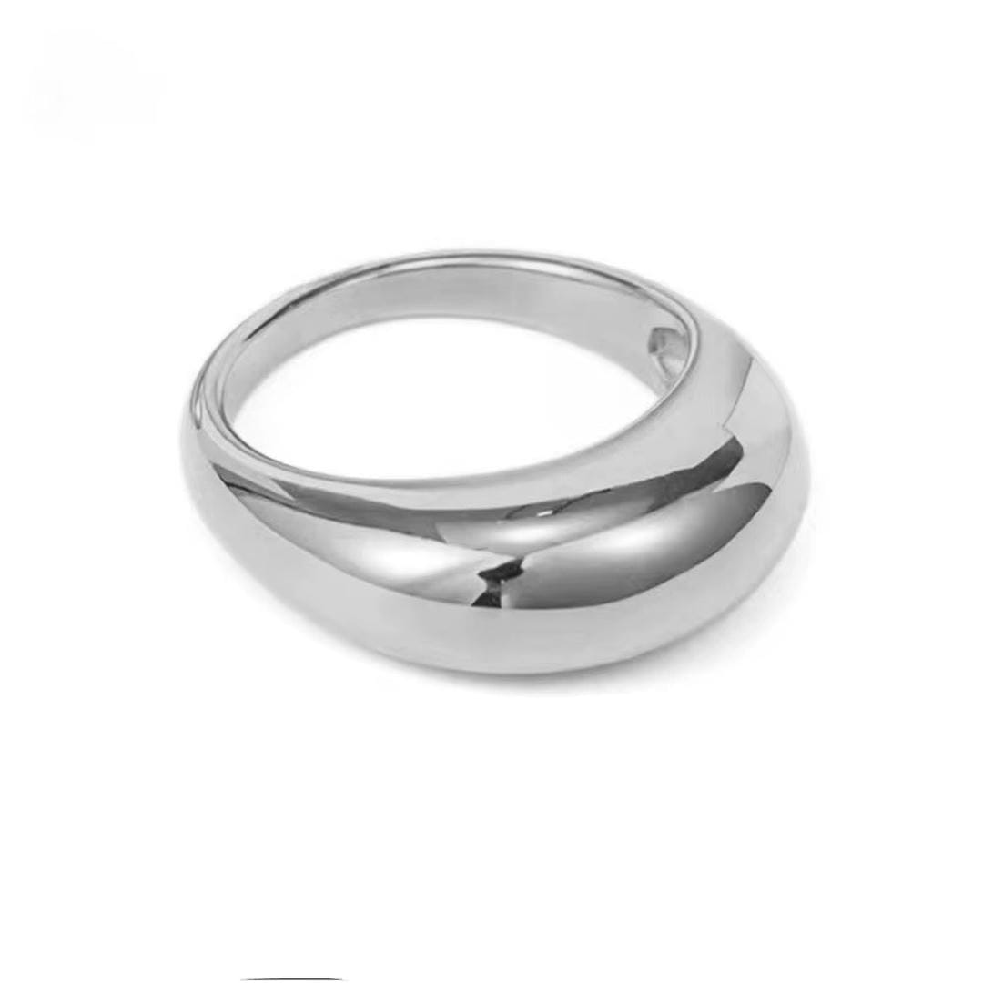 Timeless Golden Arc Ring
