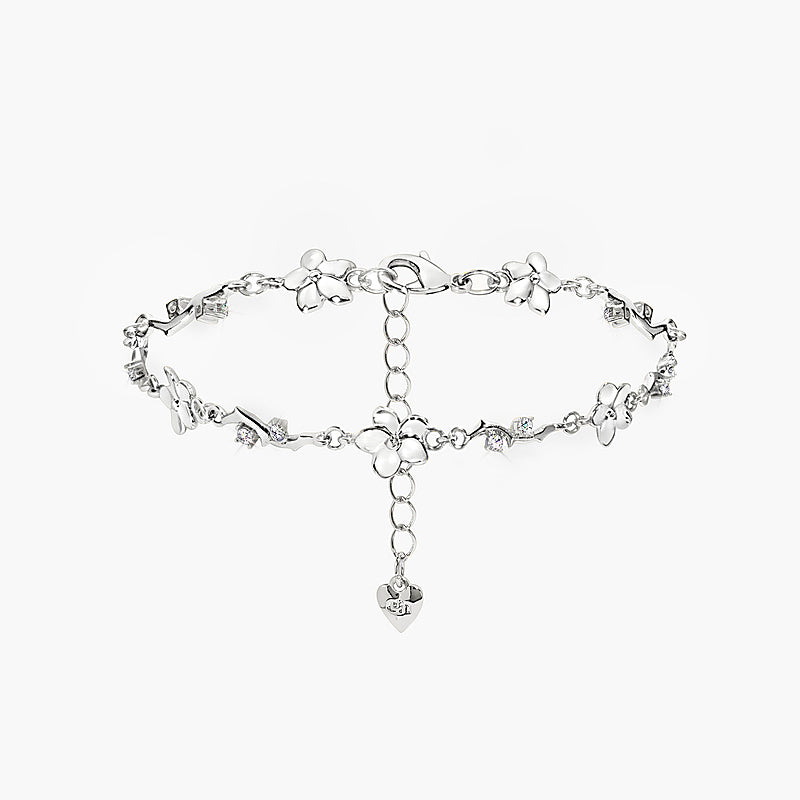 Ivy Floral Bracelet