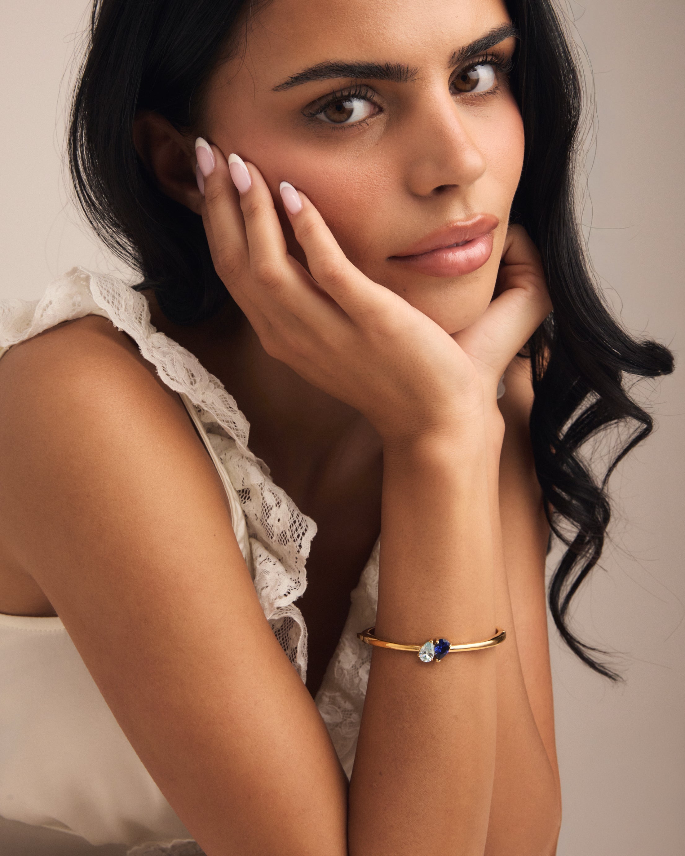 Elara Birthstone Bangle
