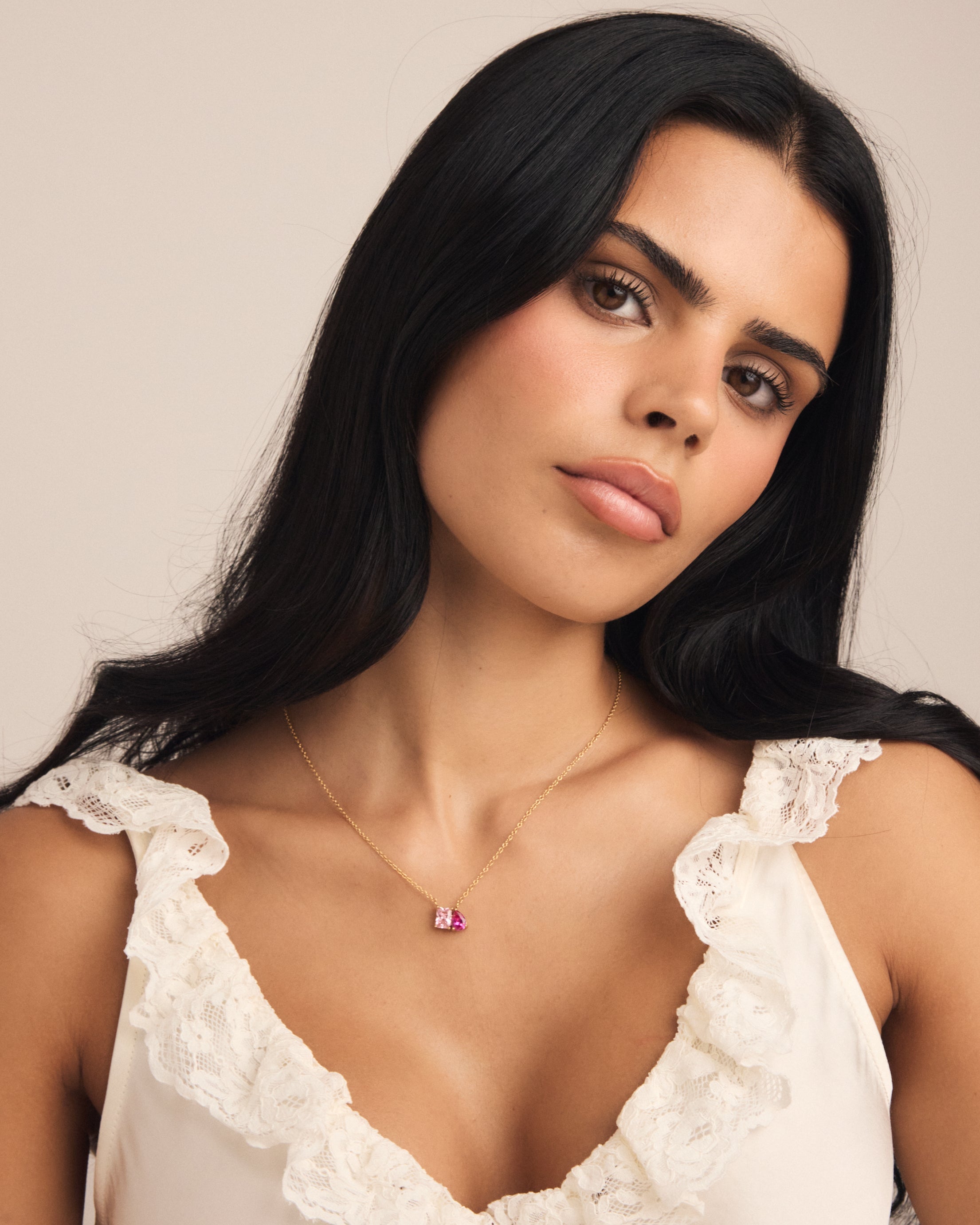 Toi Et Moi Birthstone Necklace