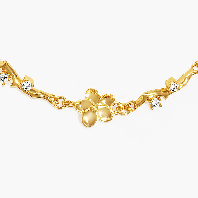 Ivy Floral Bracelet