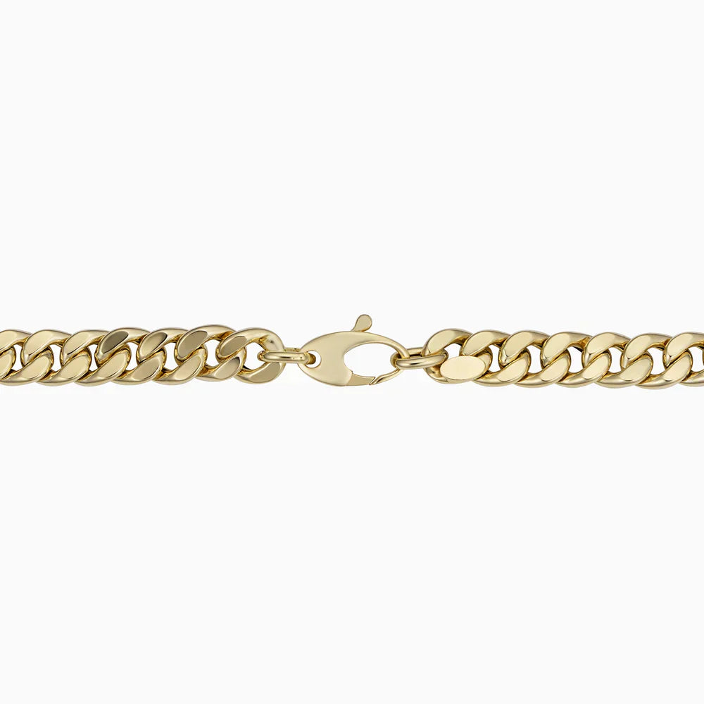 Gold Cuban Style Bracelet