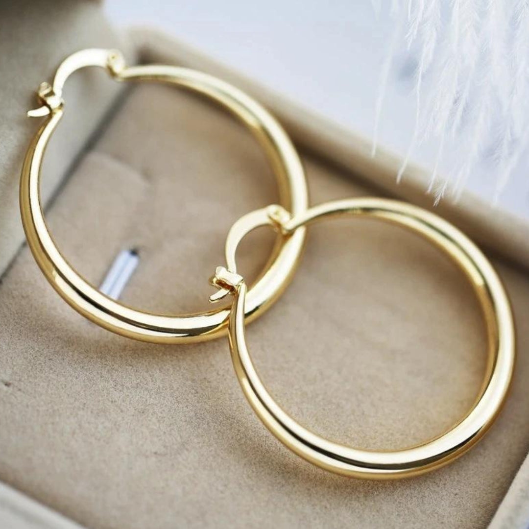 Bethany - Elegant Gold Earrings