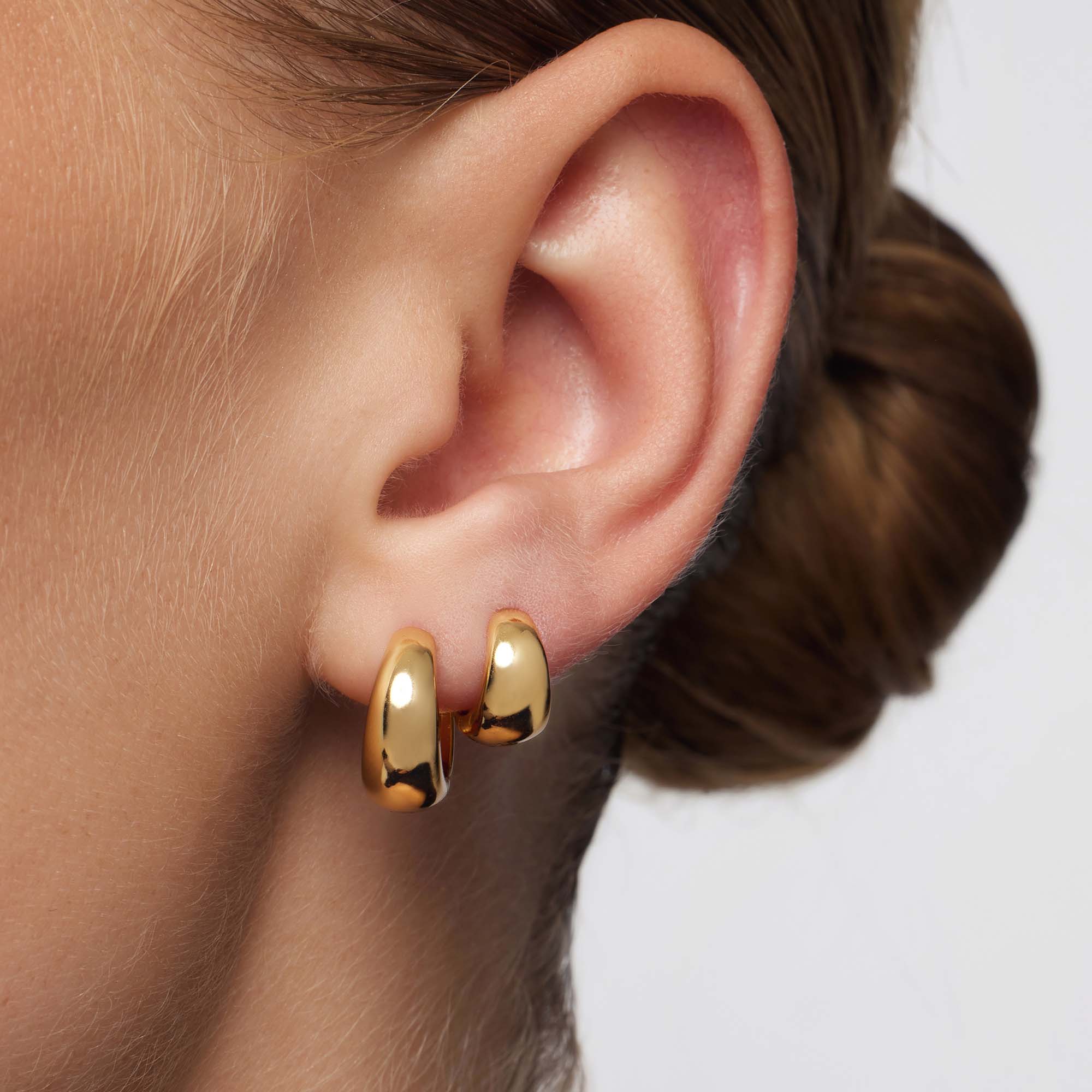 Golden Mini Earrings Rue