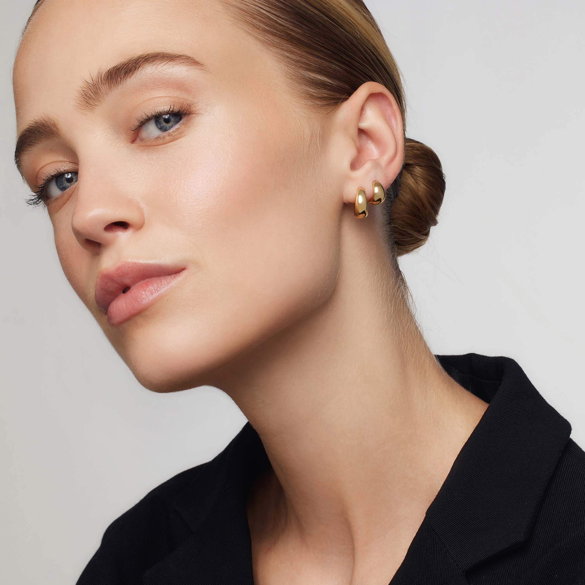 Gold Hoop Earrings