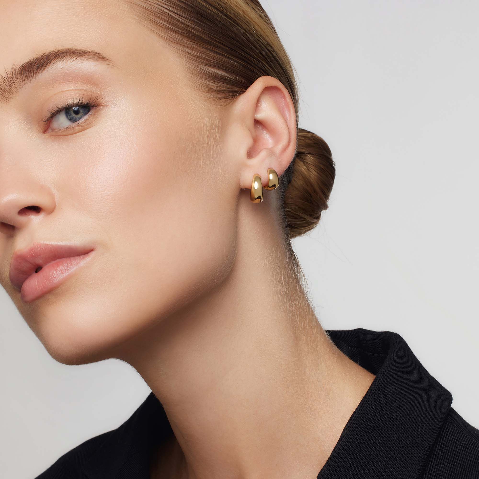 Golden Mini Earrings Rue