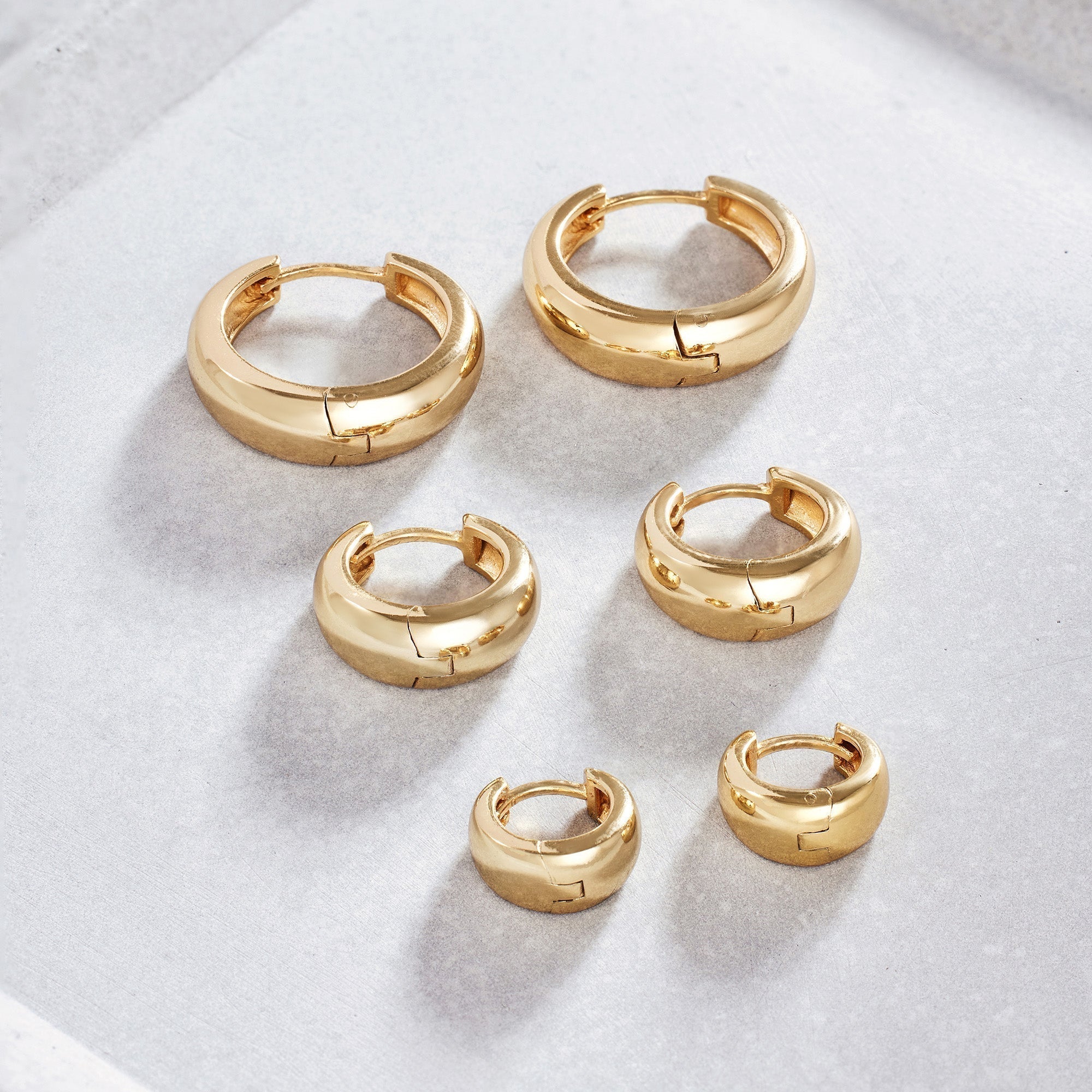 Gold Hoop Earrings