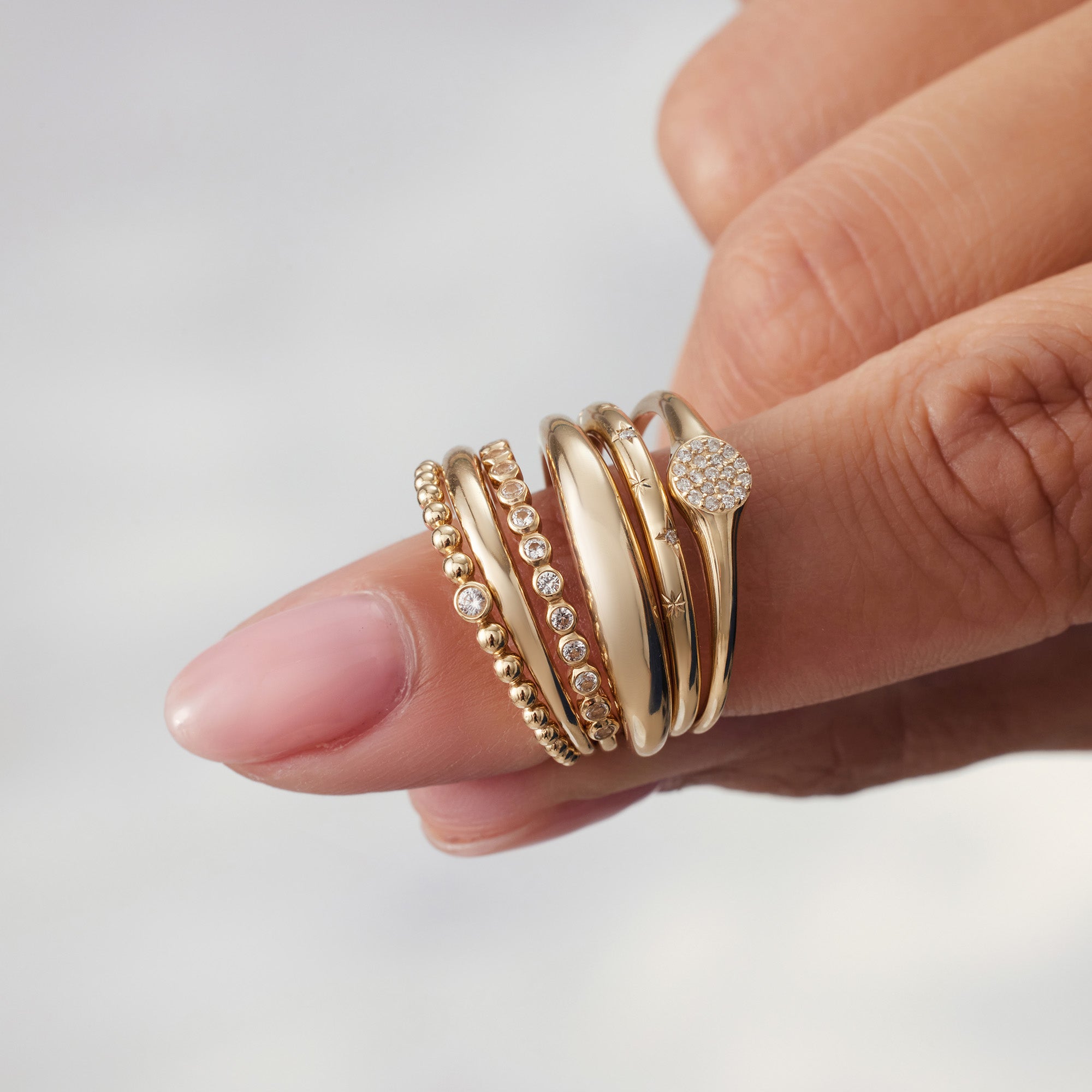 Gold Midi Ring