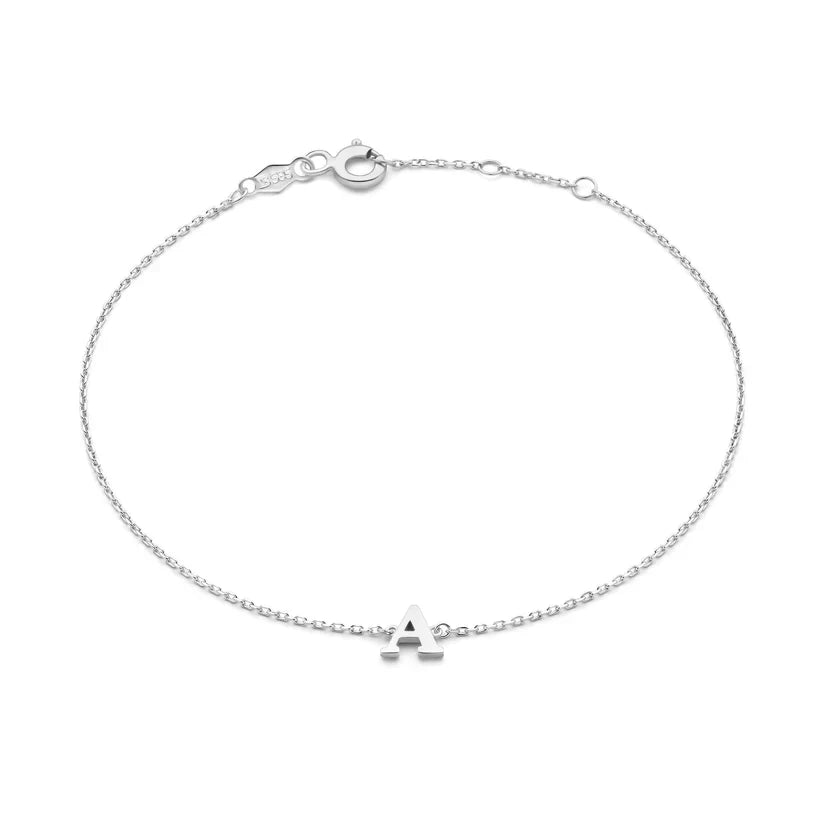 Gold Initial Bracelet Vita Signa