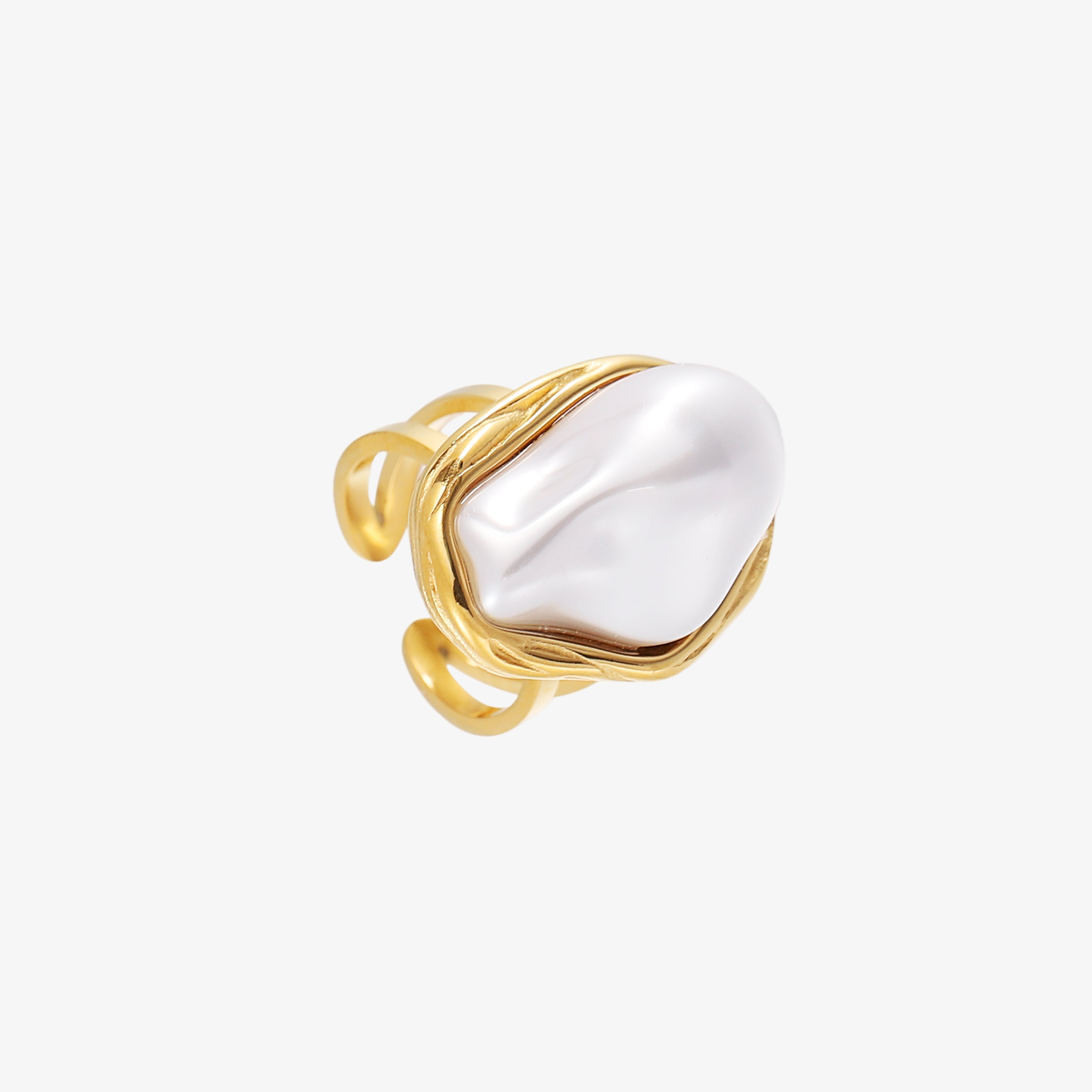 Ophelia Adjustable Ring 18K Gold Plated