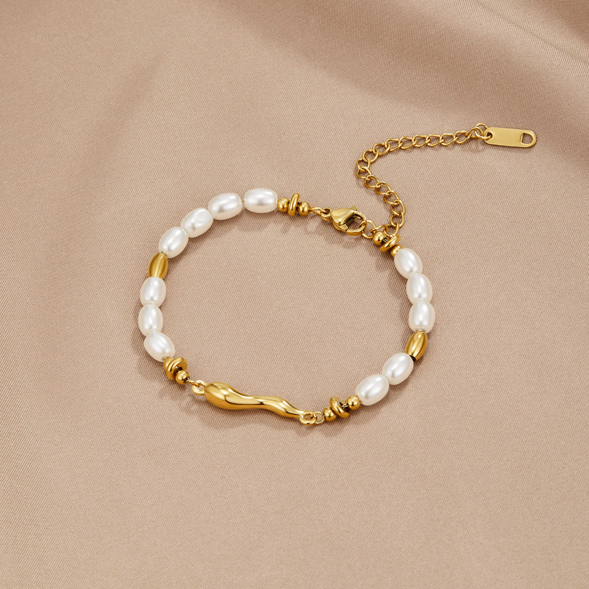 Bracelet with Freshwater Pearls