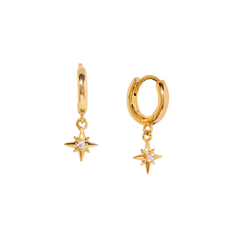 Gold Voodoo Earrings - Elegance and Style