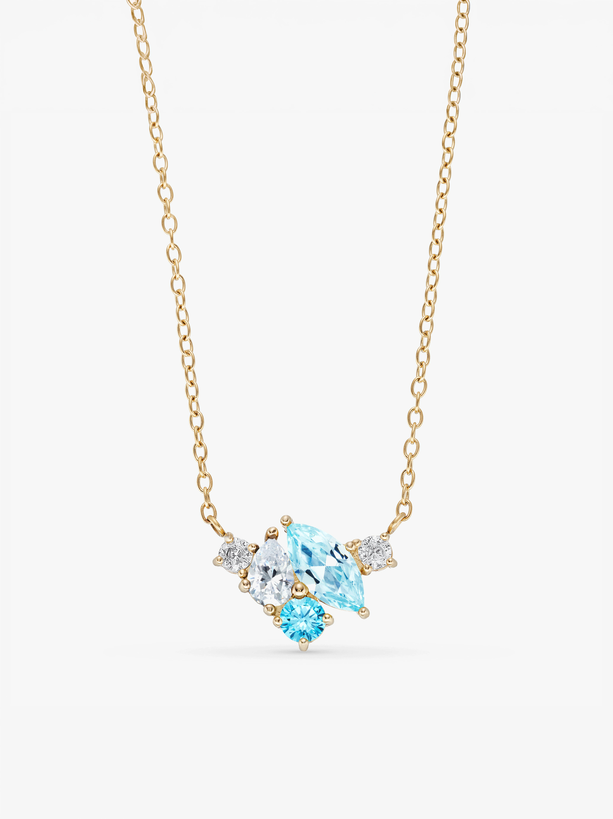 Zia Birthstone Necklace
