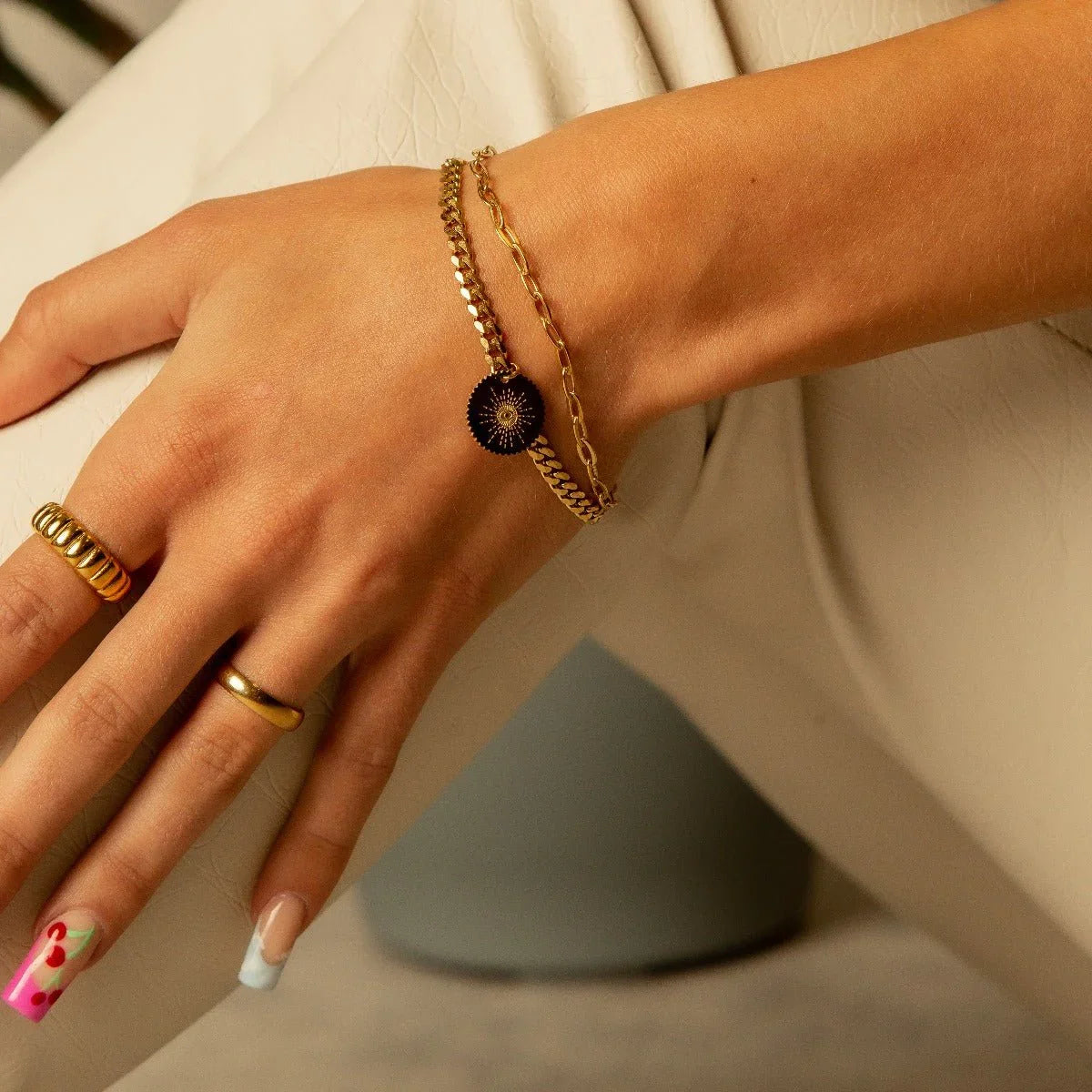 Anatomic Band 18K Gold Plated