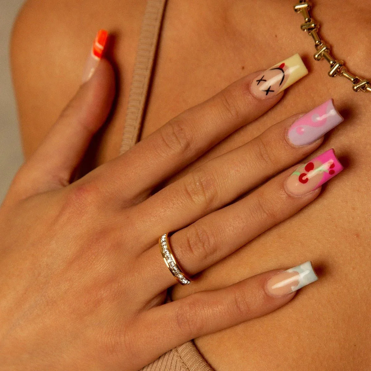 Brilliant Ring 18K Gold Plated